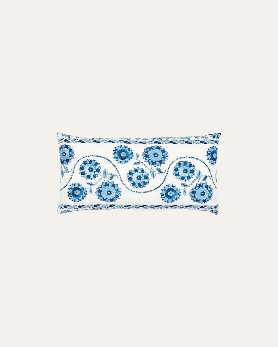 Zinnia Handmade Print Pillow